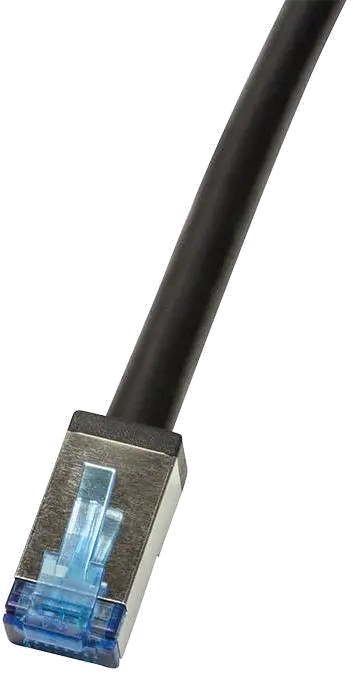 PATCH CORD S/FTP LOGILINK Cat6a, cupru-aluminiu, 50 m, negru, AWG26, dublu ecranat "CQ7143S"