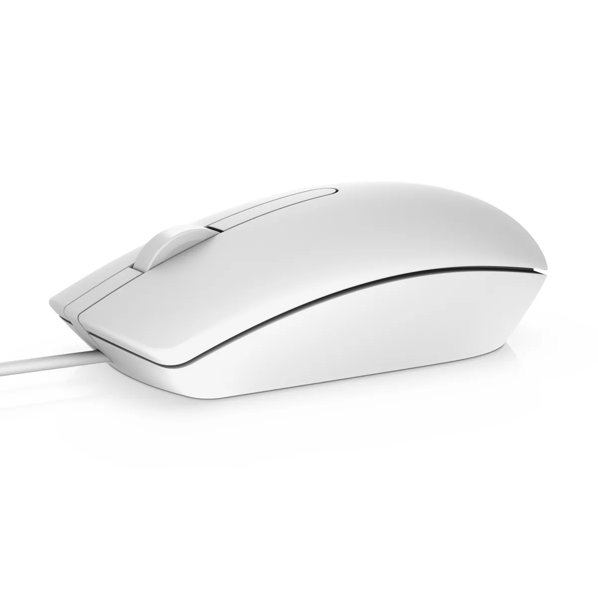 Dell Mouse MS116 cu fir, optic, USB, 1000 dpi, 3/1, alb