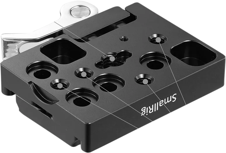 SmallRig 2144 Clema si placa de eliberare rapida compatibile Arca-Swiss 