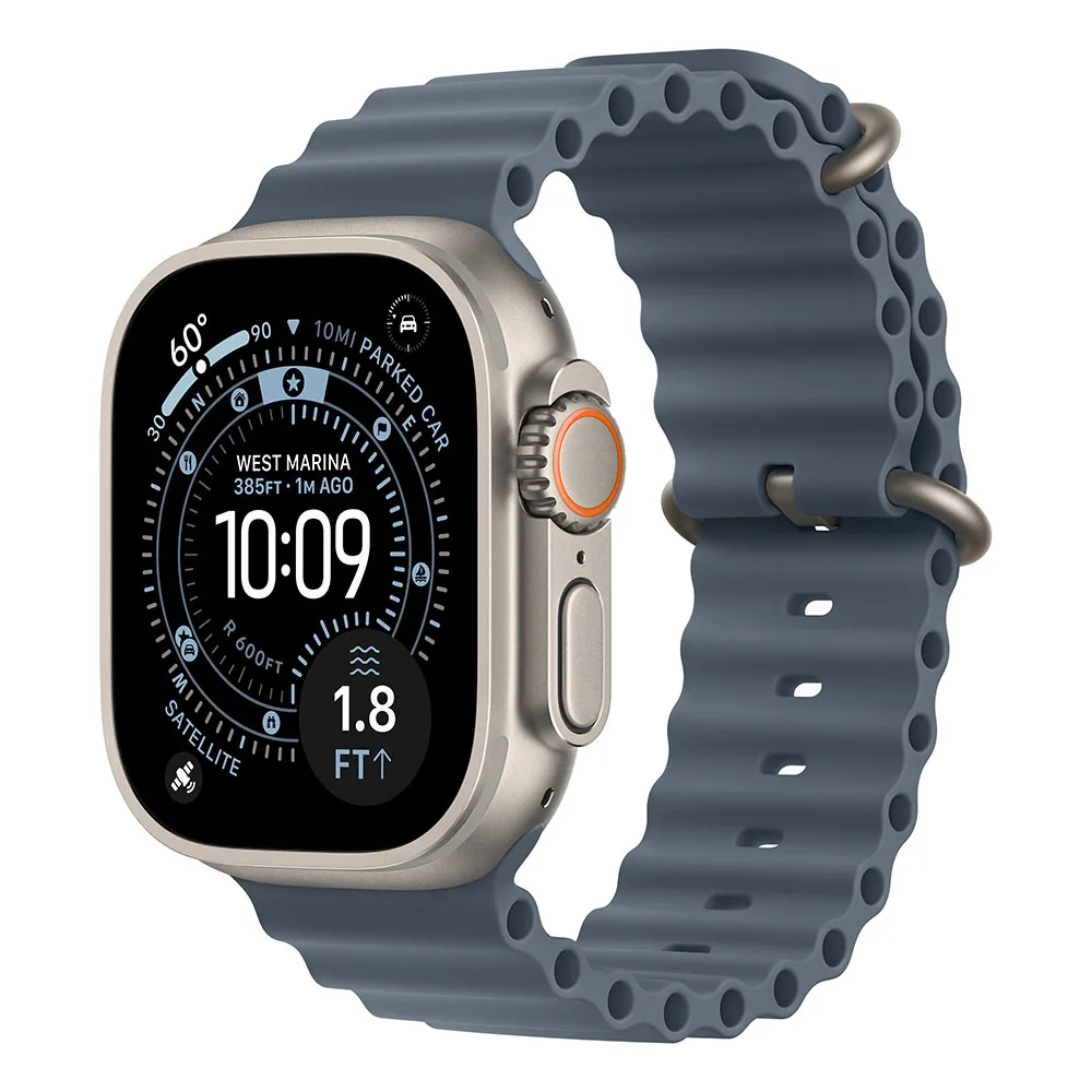 Apple Watch Ultra 3 Cellular 49mm titan natural Ocean Blue MEWH4QP/A