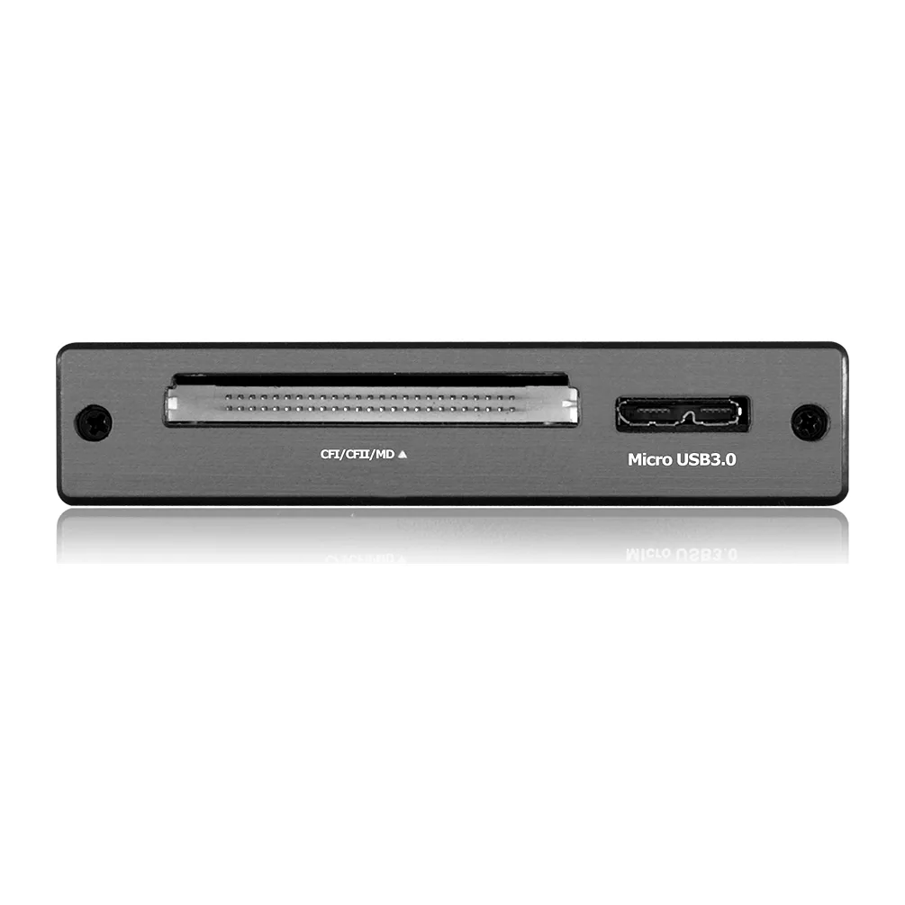 Icy Box Cititor de carduri IB-869a, 6x sloturi, USB 3.0 angle