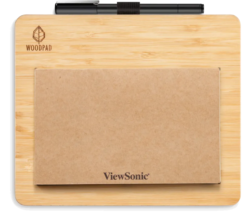 ViewSonic PF0730-I0 Tableta grafica 7.5inch Wood 5080 lpi precizie 0.25mm cu fir USB 
