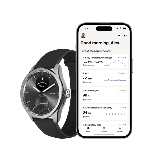 Withings Scanwatch 2, 42mm - Black 