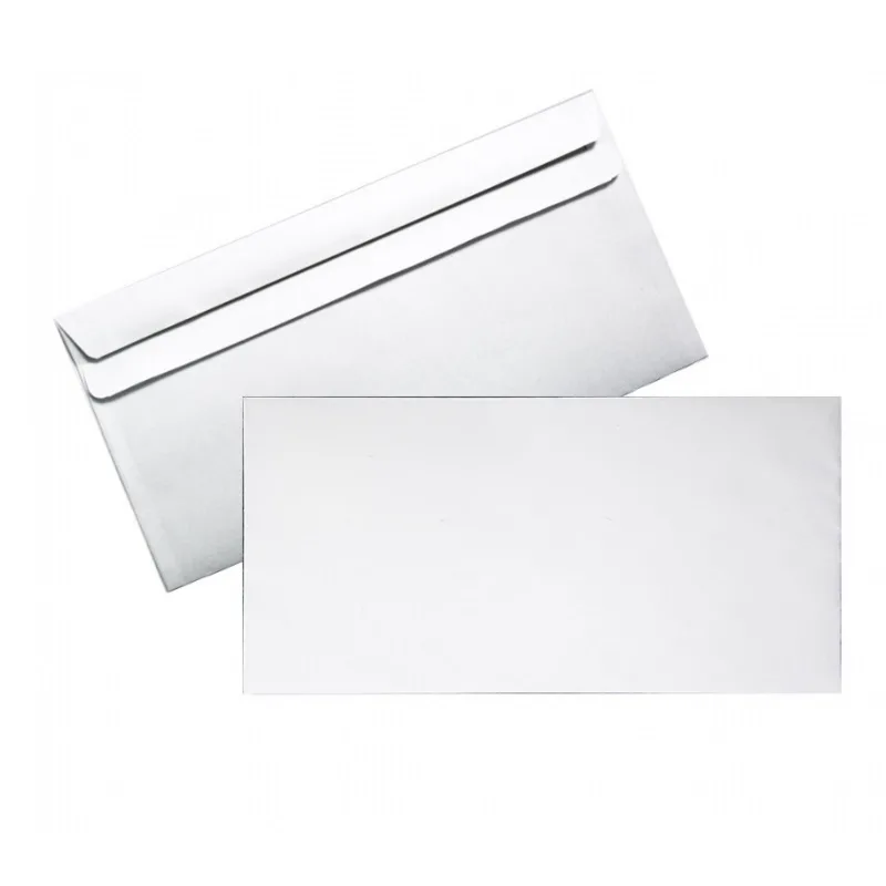 Rk Cutie 1000 plicuri DL 110x220mm offset 80g/mp siliconic