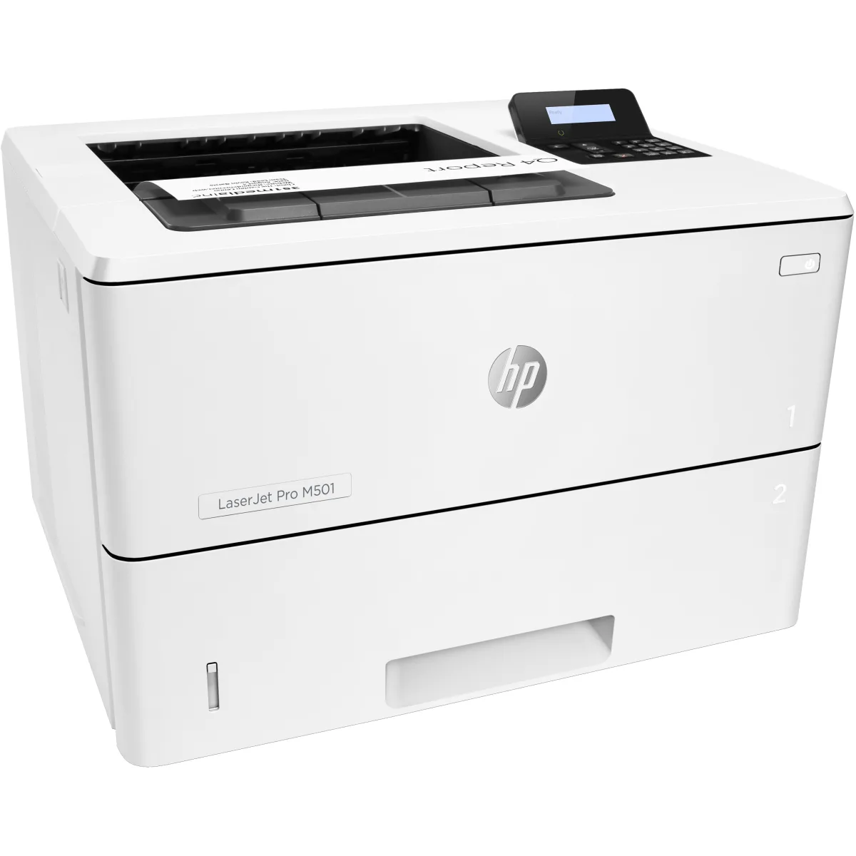 HP LaserJet Pro M501dn imprimanta laser mono A4 retea (J8H61A) angle