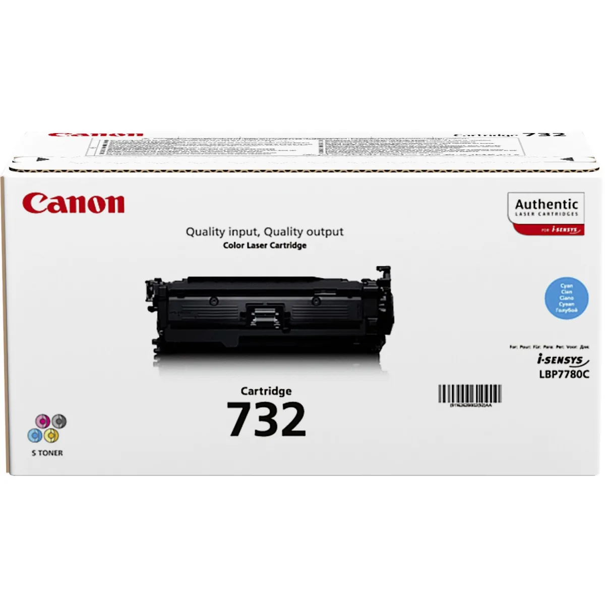Canon CRG-732C Cartus toner original Cyan pentru LBP7780C, 6400 pag. 