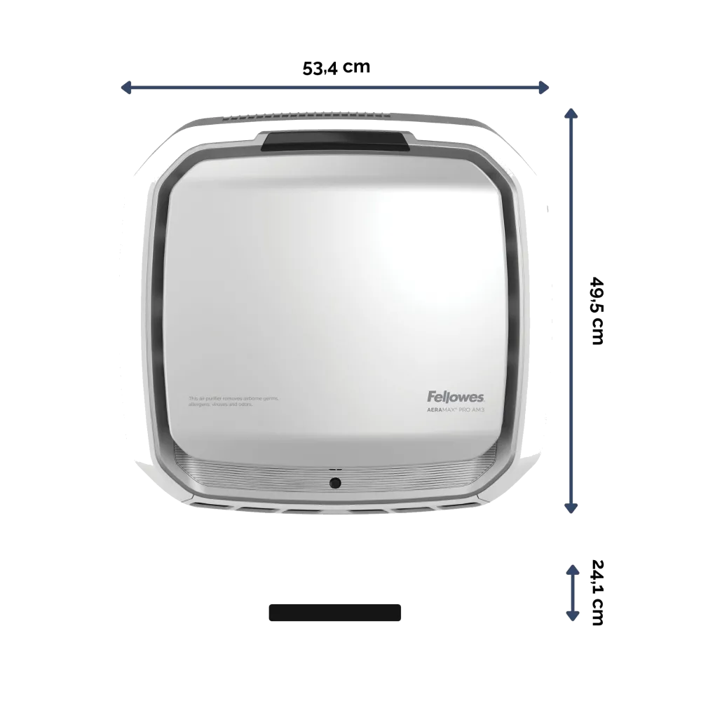Fellowes AeraMax PRO AM III - purificator de aer profesional, suprafete 30-65mp 