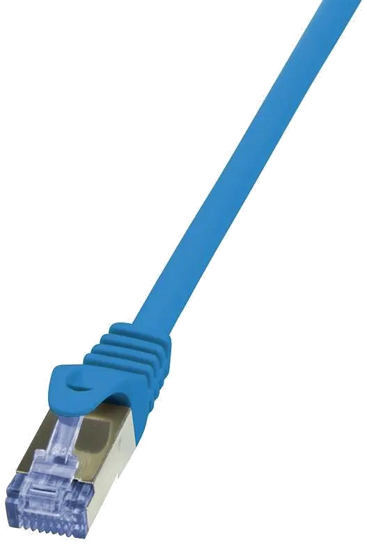 PATCH CORD S/FTP LOGILINK Cat6a, LSZH, cupru, 3 m, albastru, AWG26, dublu ecranat "CQ3066S"