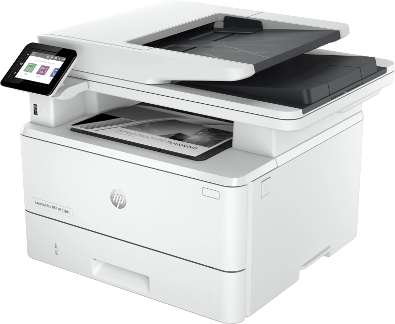 HP LaserJet Pro MFP 4102fdn multifunctional mono fax (2Z623F) 