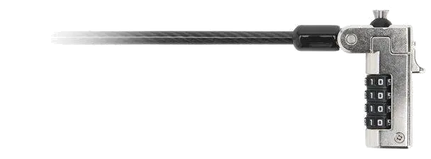 Kensington Cablu de securitate N17 pt. notebook Dell, slot Wedge, cifru cu patru discuri 