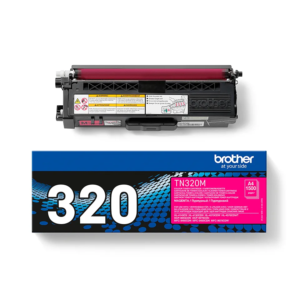Brother Toner magenta TN-320M, 1500 pagini, pentru MFC-9460CDN