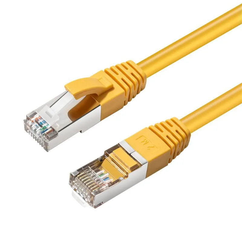 MicroConnect Patch cord CAT6A S/FTP 2m galben 10Gb PoE+