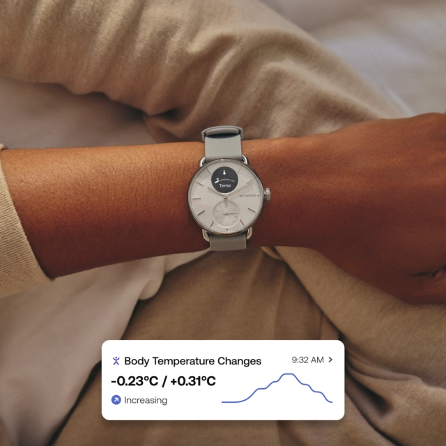 Withings Scanwatch 2, 38mm - White lifestyle