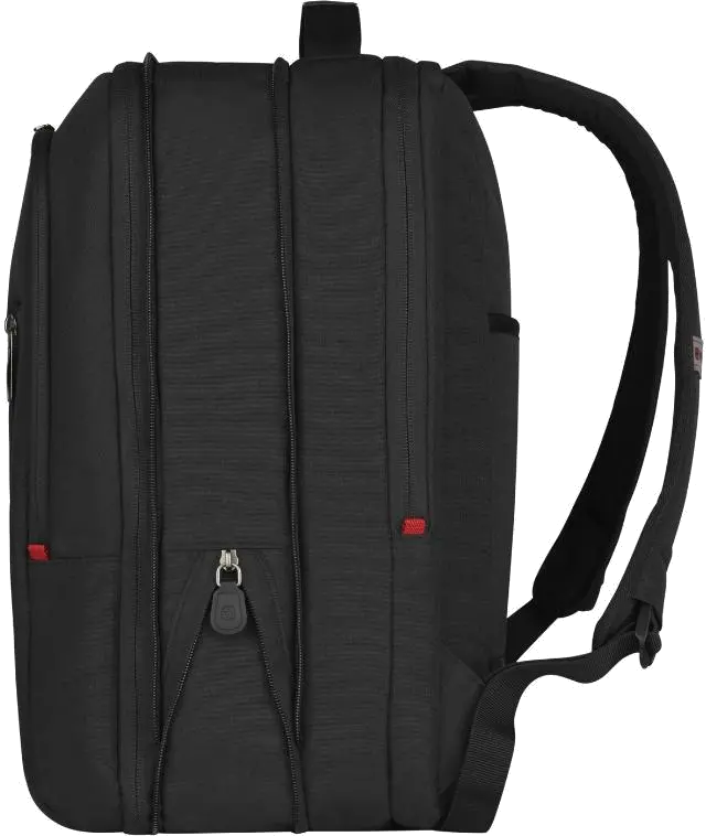 Wenger City Traveler Carry-On Rucsac 16'' cu buzunar de tableta, expandabil negru 