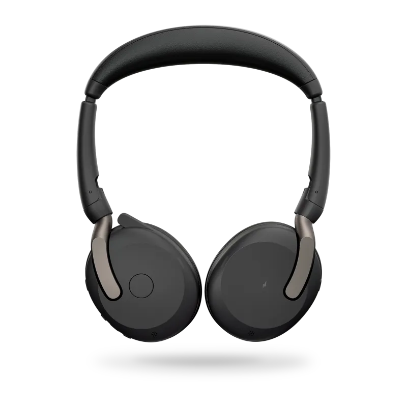 Jabra Evolve2 65 Flex UC Stereo pliabila, USB-C Link 380c, negru 