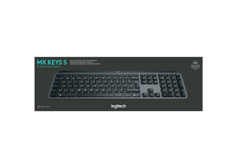 Logitech MX Keys S US International, Graphite 