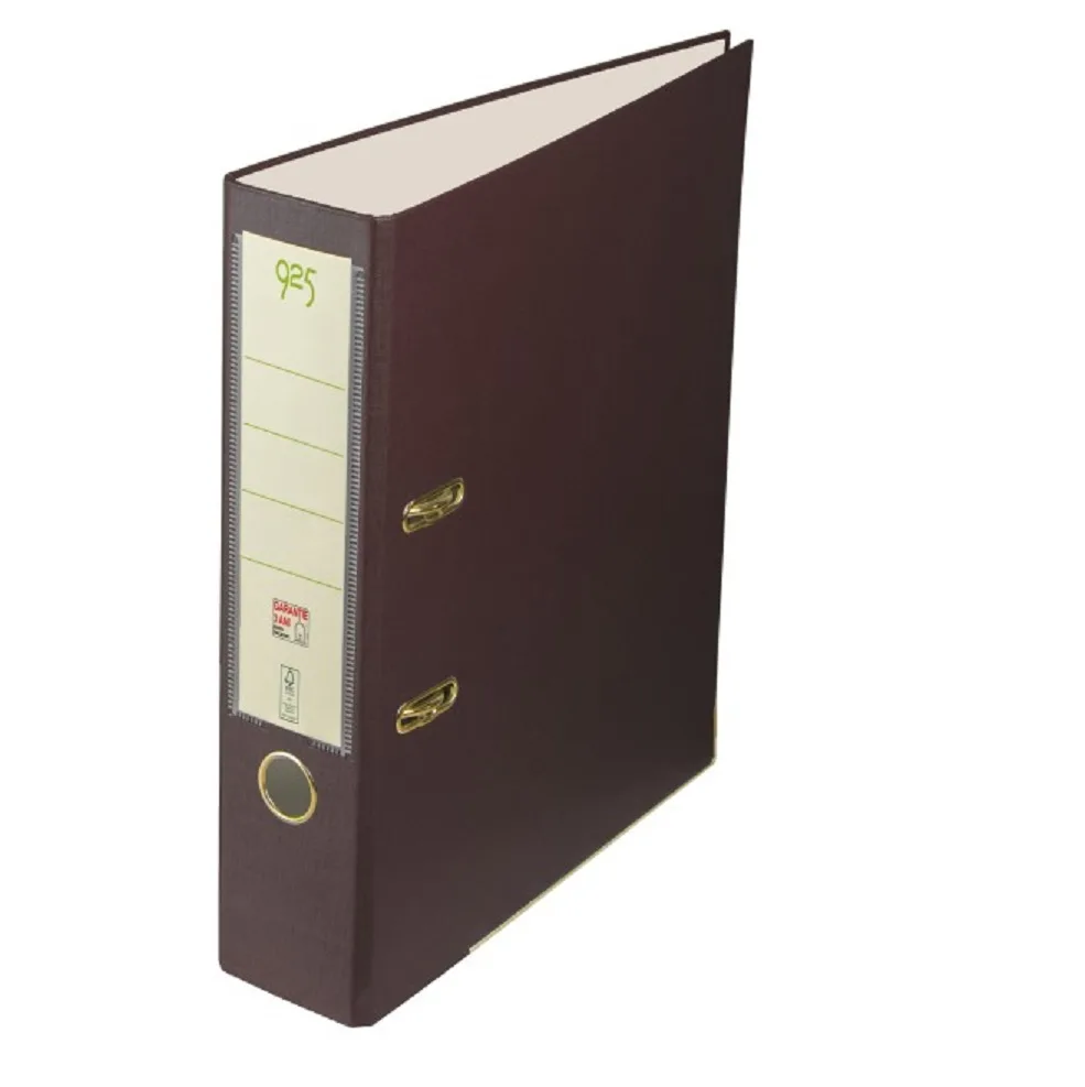 Office Biblioraft A4 80 mm, 710 coli, PP, FSC, negru