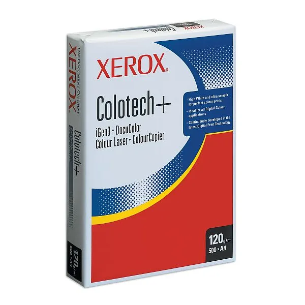 Xerox Hartie A4 120g/mp Colotech+, top 500 coli