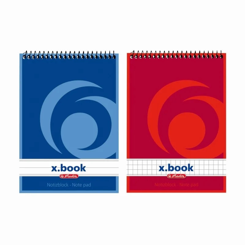 Herlitz Bloc notes A6 matematica 50 file spirala X.Book