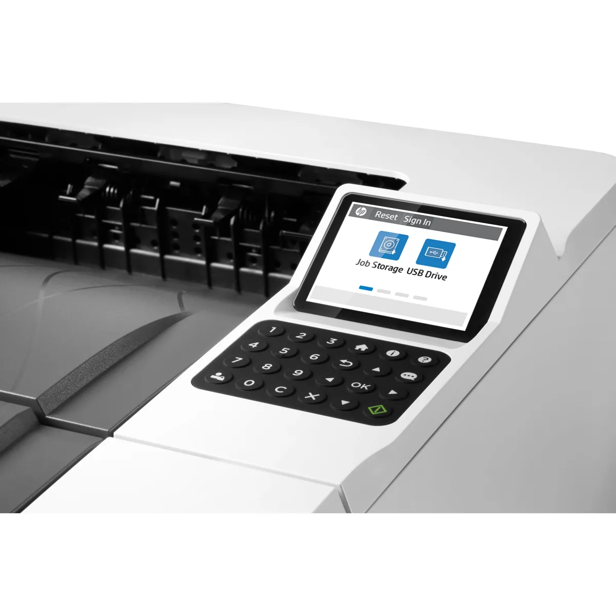 HP LaserJet Enterprise M406dn imprimanta laser mono A4 (3PZ15A) angle