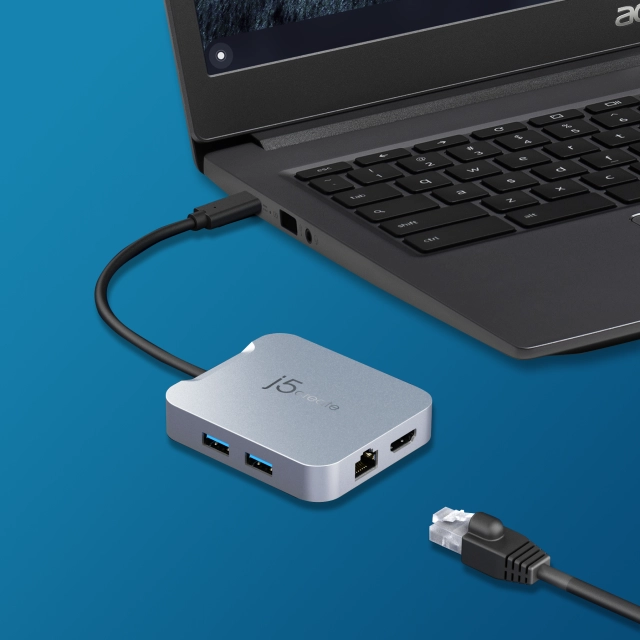 j5create 4K60 Elite USB-C PD Multi-Port Adapter 