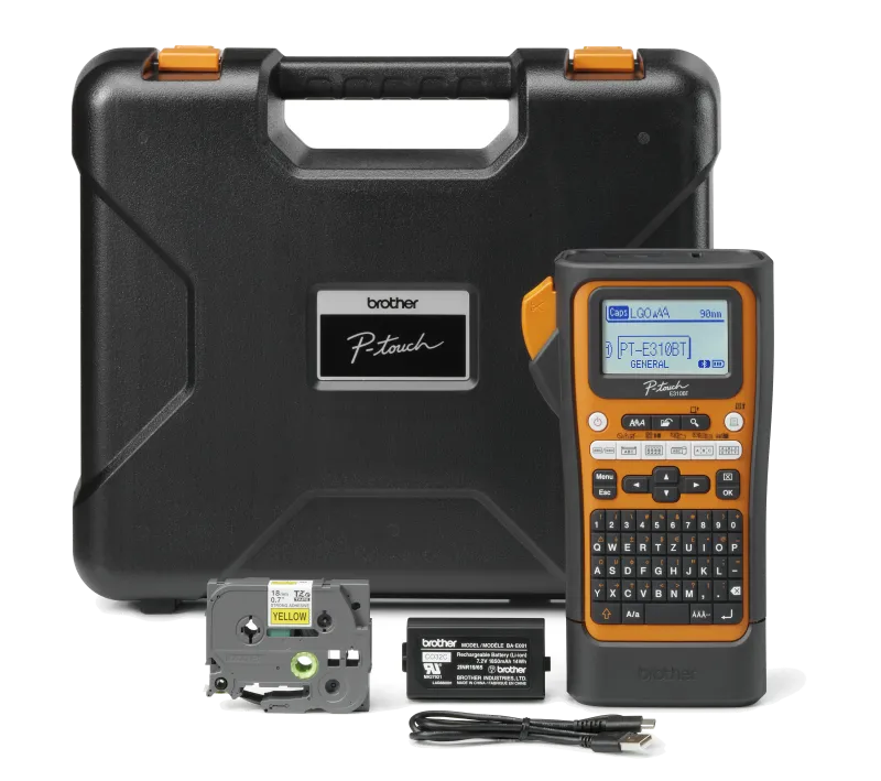 Brother Aparat etichetat PT-E310BTVP handheld 18mm BT USB 