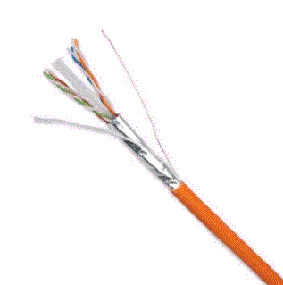 Aginode Cablu NEXANS F1/UTP Cat 6a AWG23 LSZH LANmark pret pe metru/rola 500m full cupru
