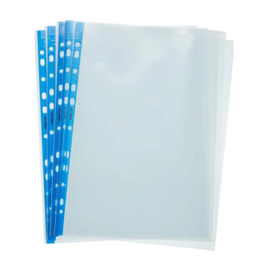 Noki Set 100 file protectie A4 cristal 90 microni main