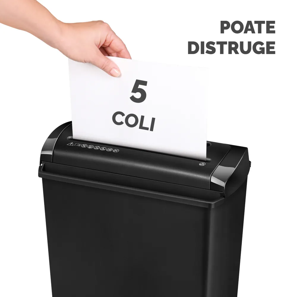 Fellowes Distrugator documente P-25, 5 coli, fasii 7 mm, P-1, cos 11L lifestyle