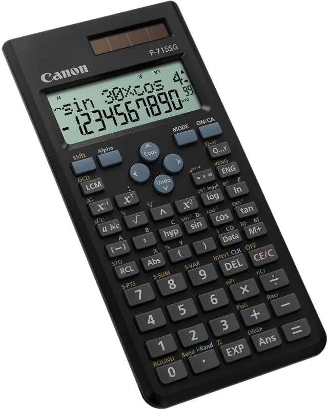 Canon Calculator stiintific 16 digiti 2 linii 250 functii