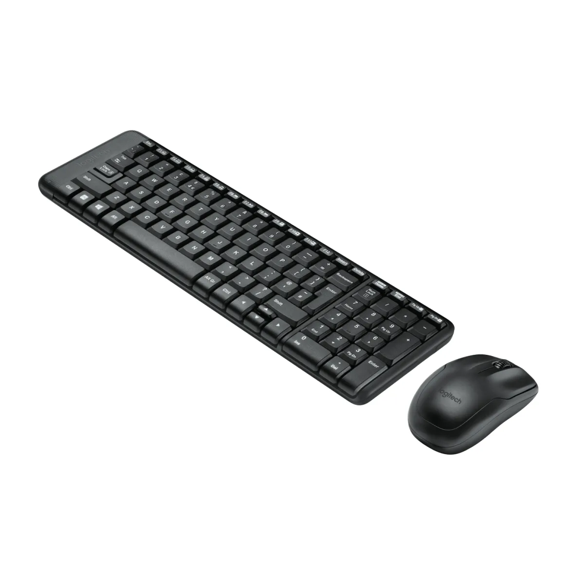 Logitech MK220 Wireless Combo US, Black angle