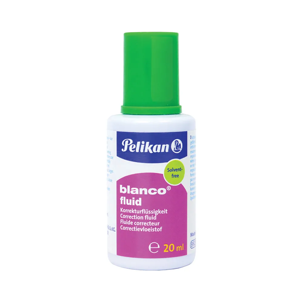 Pelikan Fluid corector Blanco pe baza de apa 20ml pensula