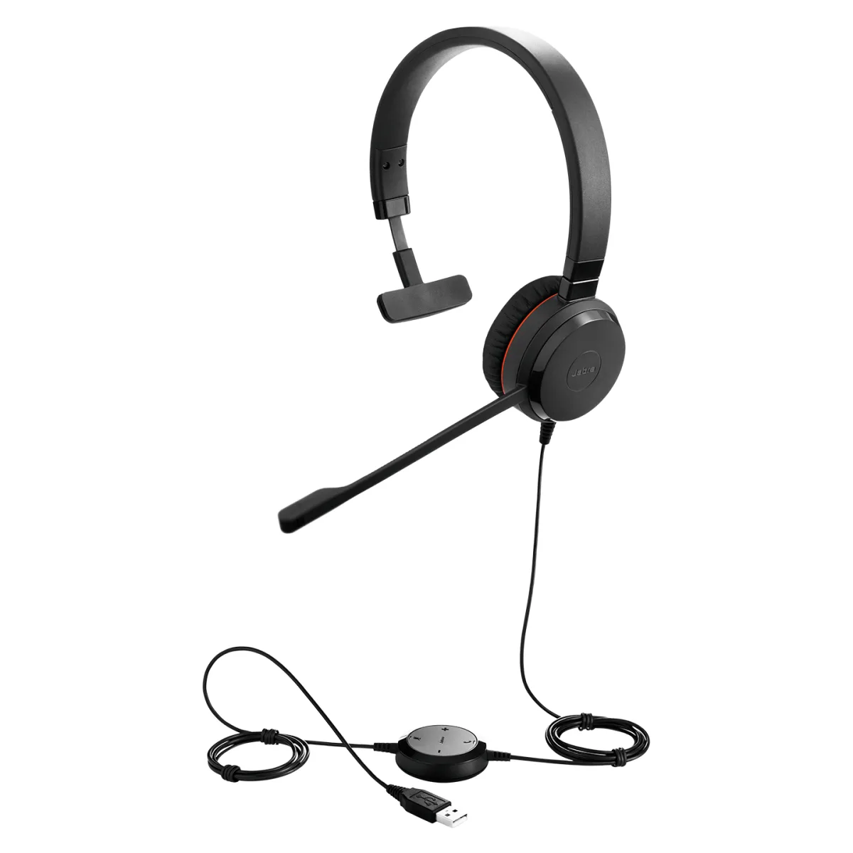 Jabra Casca EVOLVE 20 MS Special Edition cu fir, Monoaural, On-Ear, conectare USB-A