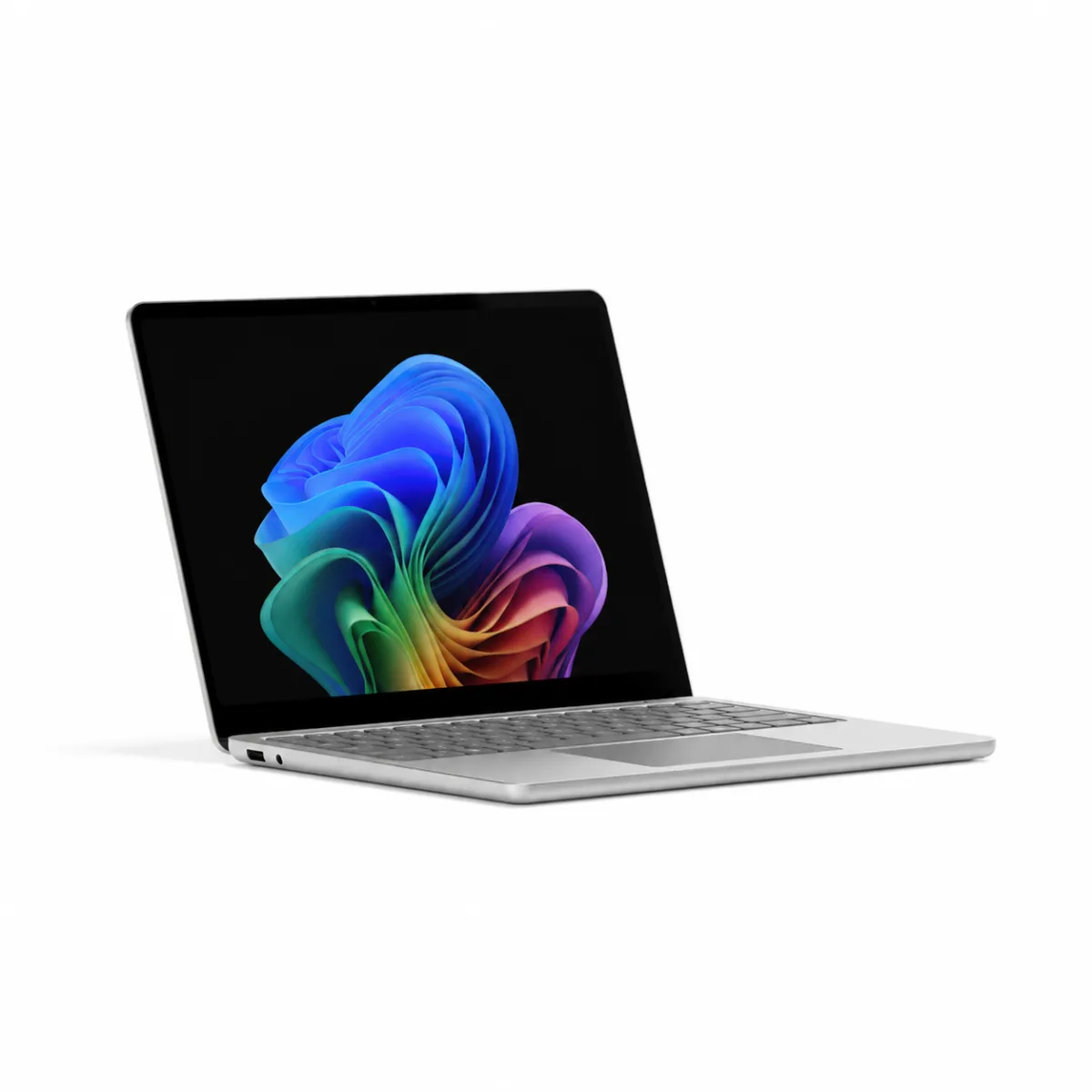Microsoft Surface Laptop 13 Copilot+ PC, Core Ultra 5, 24GB, SSD 1TB, Win 11 Pro, Platinum, fara alimentator angle