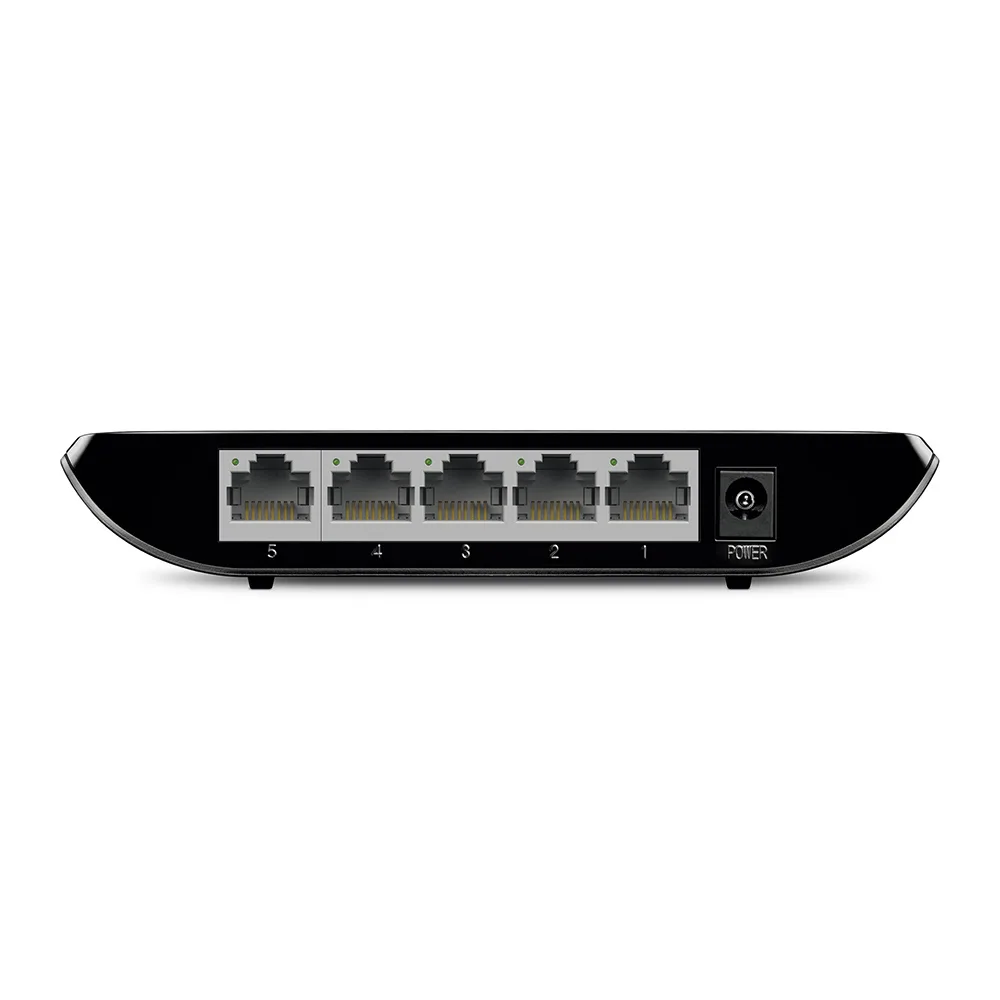 TP-Link TL-SG1005D - Desktop Switch 5-Port Gigabit RJ45 10/100/1000M angle