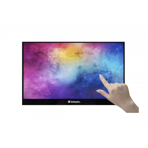 Verbatim PMT-17 monitor portabil touchscreen 17.3 inch IPS FHD