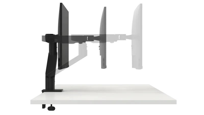 Dell Monitor Stand Single Arm MSA20 Recommended Display Size: 19''-38'' 