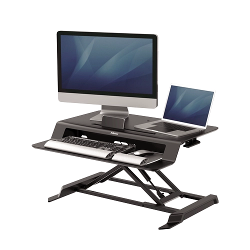 Fellowes Lotus LT Sit-Stand Workstation negru 
