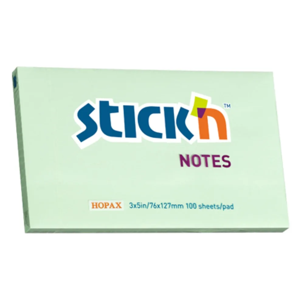 Hopax Notes adeziv 76x127mm 100 file culori pastel