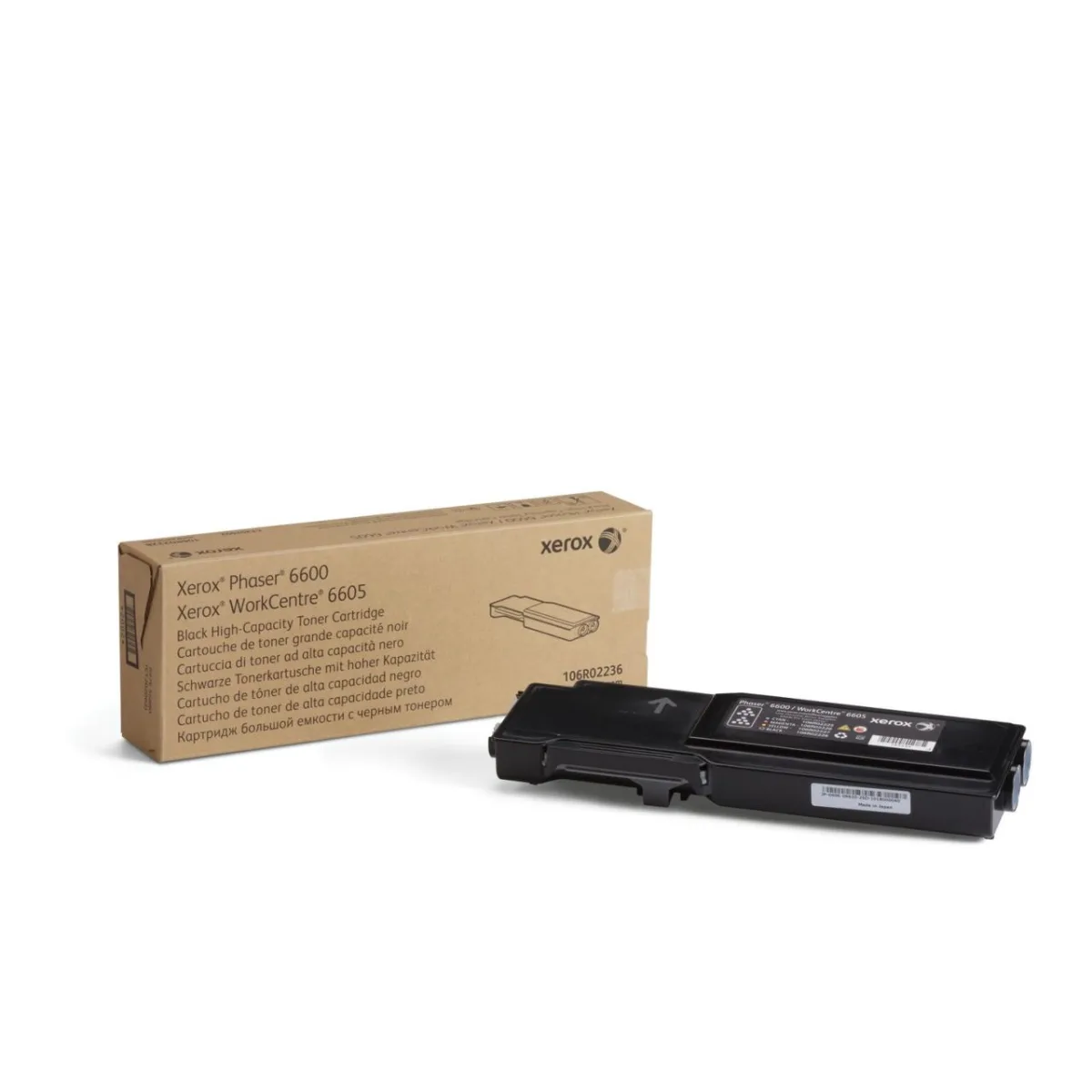 Xerox 106R02236 Cartus toner negru ORIGINAL High Capacity , 8000 pag la 5% acoperire
