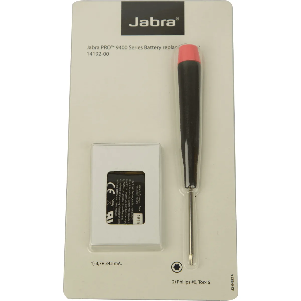 Jabra Spare rechargeable battery for PRO 9400 series