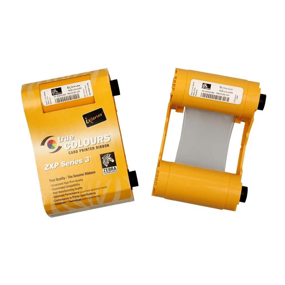 Zebra Ribon color YMCKO 280 imagini ZXP3