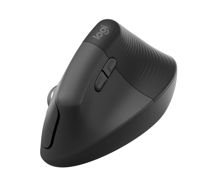 Logitech Lift for Business mouse vertical ergonomic, Graphite 