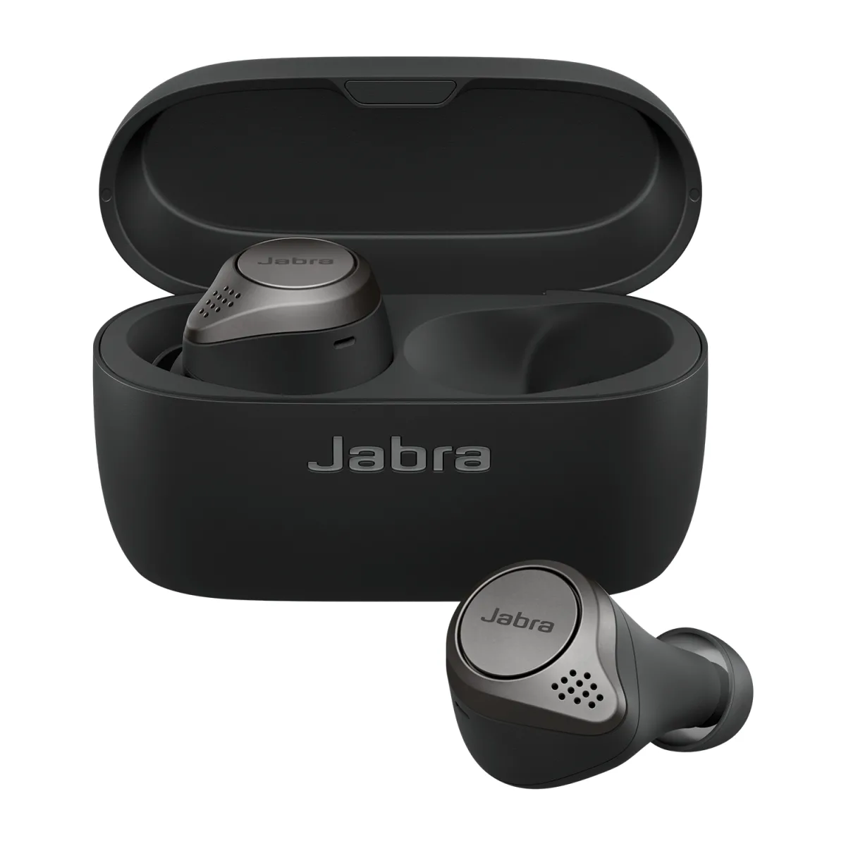Jabra Elite 75t Casti stereo In-Ear, Bluetooth, True Wireless, Titanium Black angle