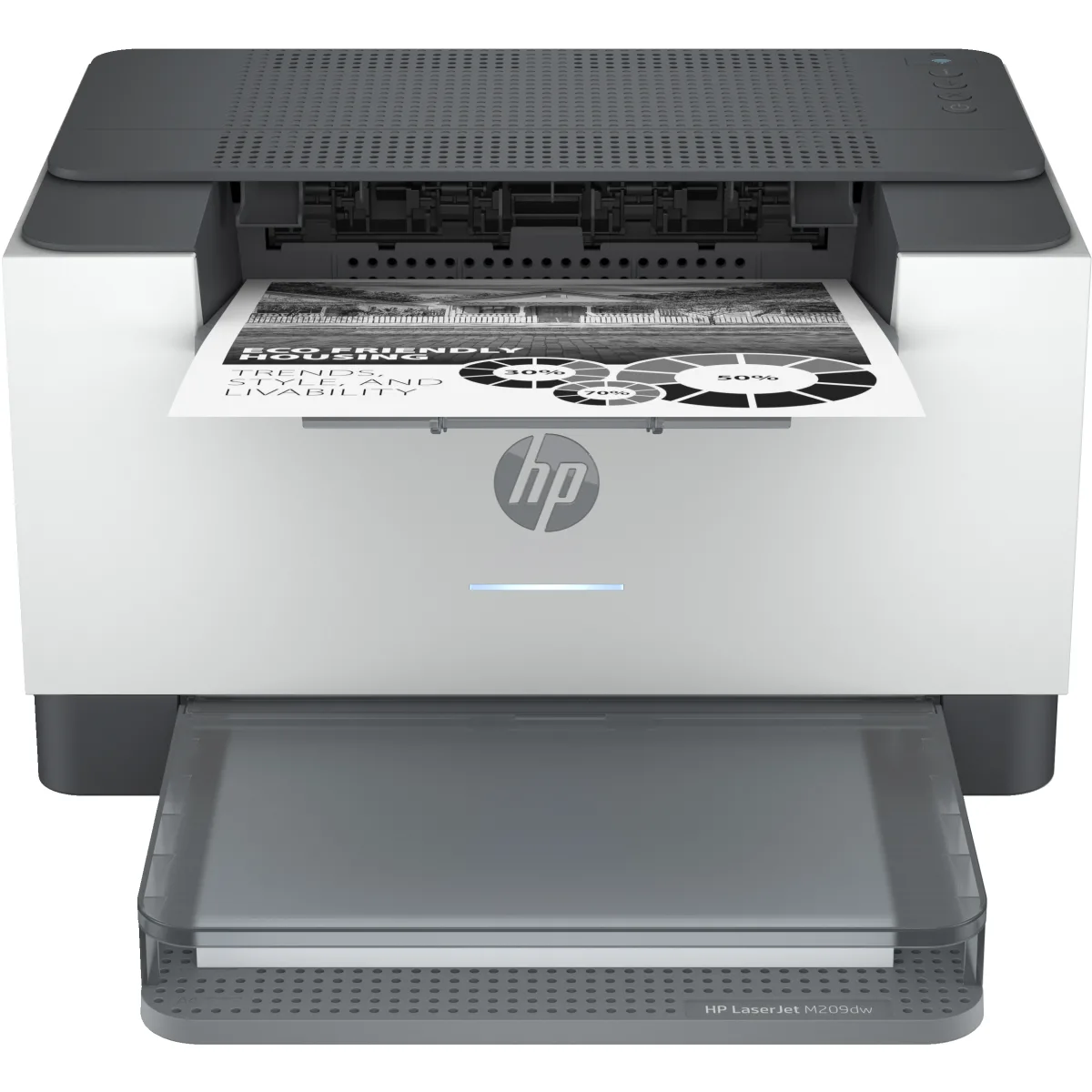 HP LaserJet M209dw imprimanta laser mono A4 Wi-Fi (6GW62F) angle