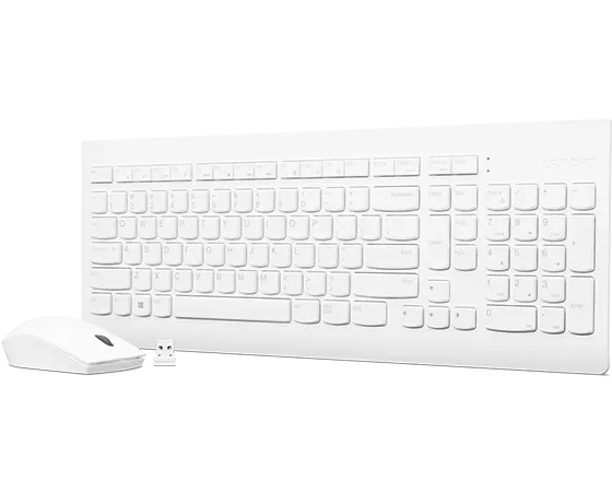 Lenovo GX30W75336 LN 510 kit wireless tastatura si mouse, alb 