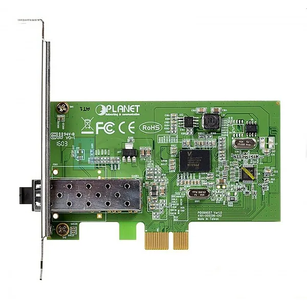 Planet PCI Express Gigabit Fiber Optic Ethernet Adapter (SFP)