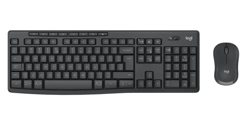 Logitech MK370 Wireless Combo Business, Tastatura + Mouse wireless, Graphite, USB