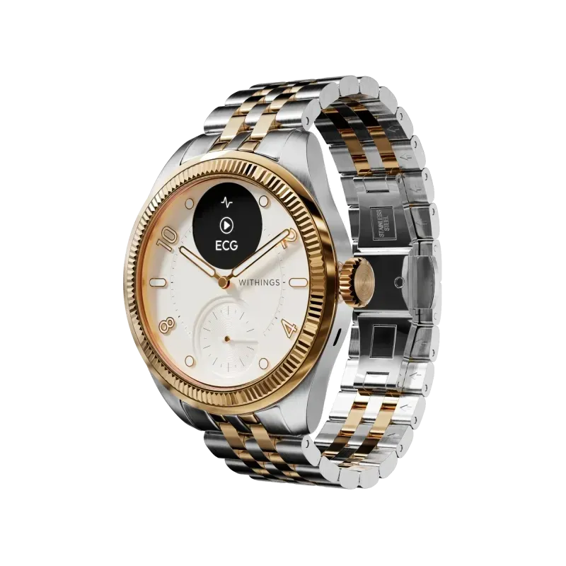 Withings ScanWatch Nova Brilliant 39mm - Gold