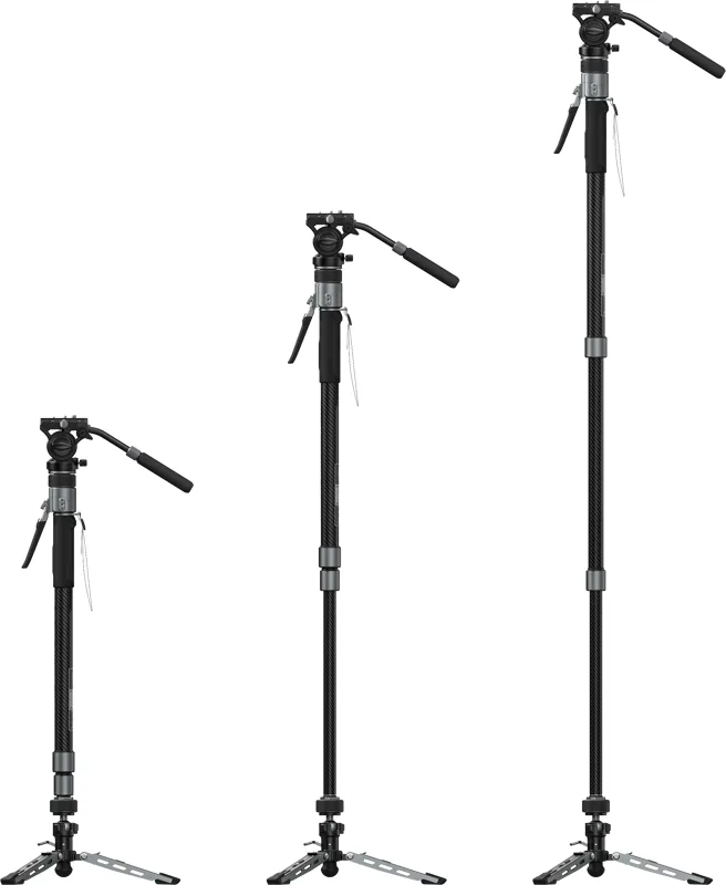 SmallRig Monopied video TRIBEX PRO 6286 carbon 90-170cm cap fluid 6kg 